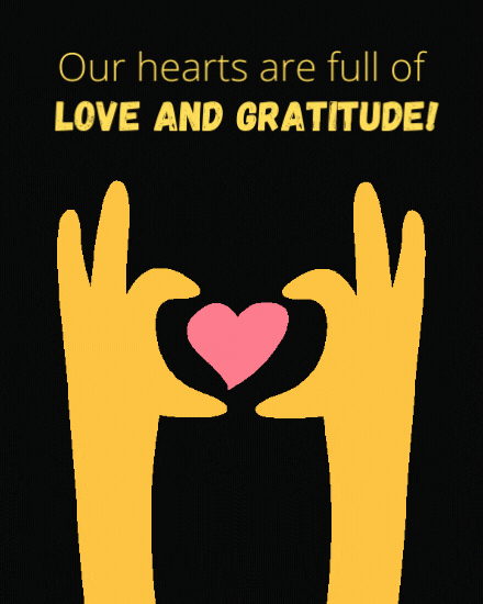 love and gratitude