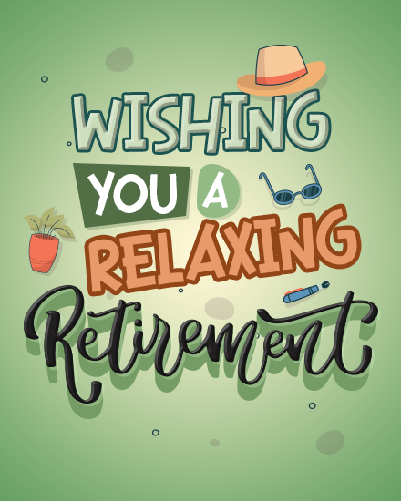 Enjoy Your Retirement
