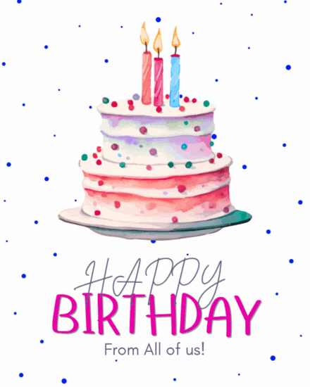 Watercolor Cake Delight Watercolor Cake Delight