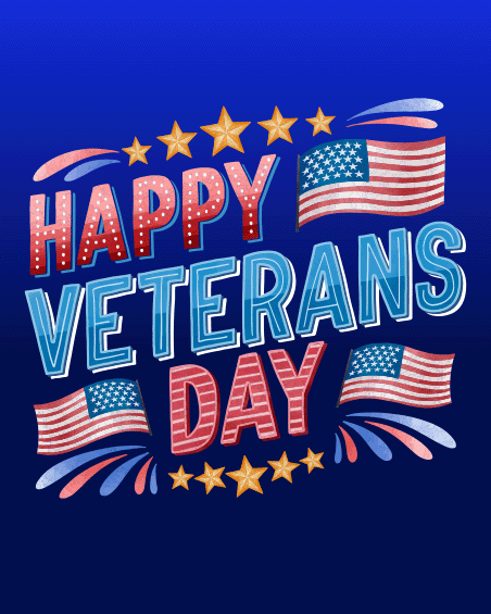 Patriotic Flag Burst