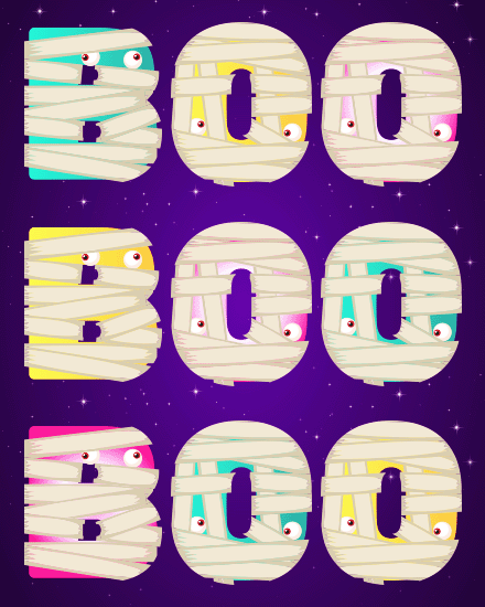 Mummy Boo Letters