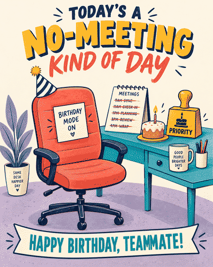 No Meeting Kind Day No Meeting Kind Day